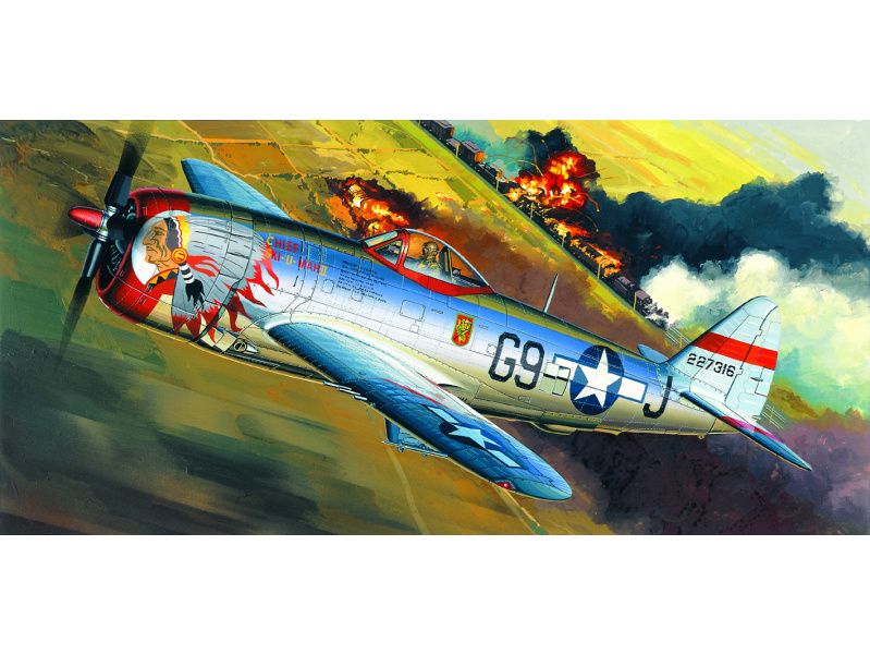 P-47D "BUBBLE-TOP" (1:72) Academy 12491 - P-47D "BUBBLE-TOP"