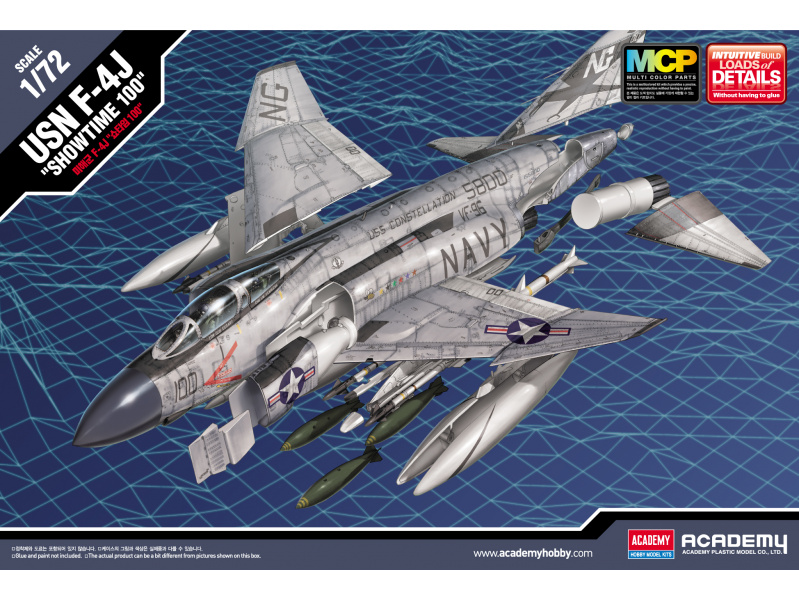 F-4J "SHOWTIME 100" MCP (1:72) Academy 12515 - F-4J "SHOWTIME 100" MCP
