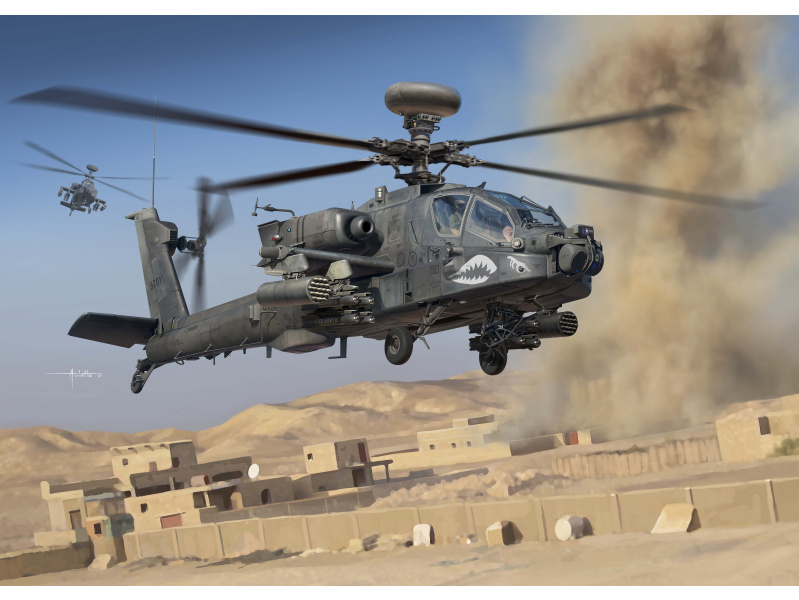 U.S.Army AH-64D Block II "Late Version" (1:72) Academy 12551 - U.S.Army AH-64D Block II "Late Version"