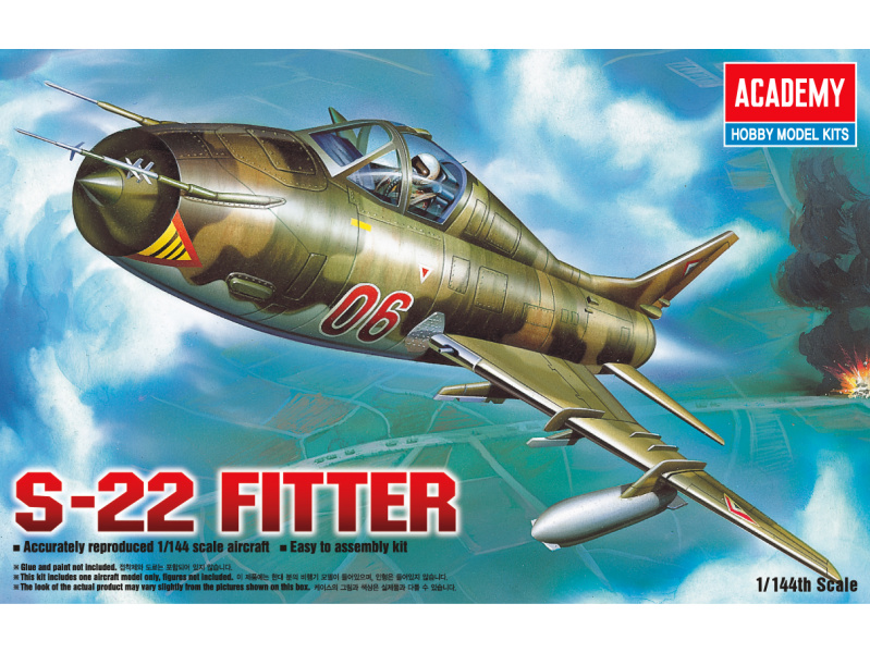 Su-22 FITTER (1:144) Academy 12612 - S-22 FITTER