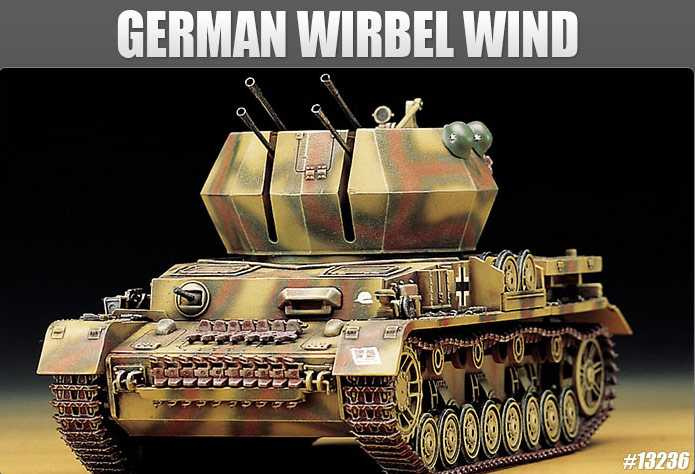 GERMAN WIRBEL WIND (1:35) Academy 13236 - GERMAN WIRBEL WIND