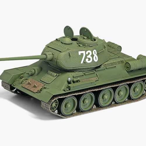 T-34/85 "112 FACTORY PRODUCTION" (1:35) Academy 13290 - T-34/85 "112 FACTORY PRODUCTION"
