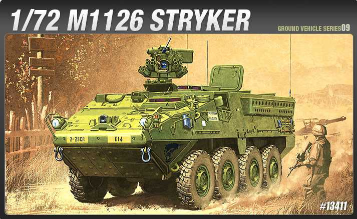 M1126 STRYKER (1:72) Academy 13411 - M1126 STRYKER