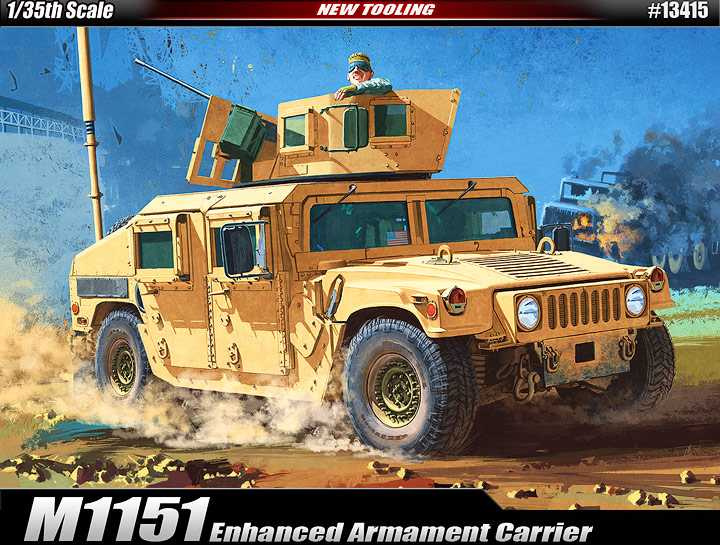 M1151 Enhanced Armament Carrier (1:35) Academy 13415 - M1151 Enhanced Armament Carrier