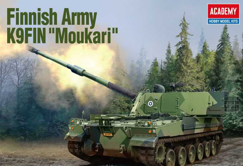 Finnish Army K9FIN "Moukari" (1:35) Academy 13519 - Finnish Army K9FIN "Moukari"