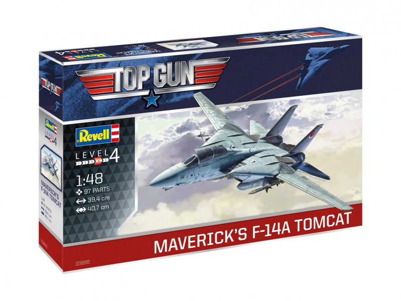 Maverick's F-14A Tomcat ‘Top Gun’ (1:48) Revell 03865 - Maverick's F-14A Tomcat ‘Top Gun’