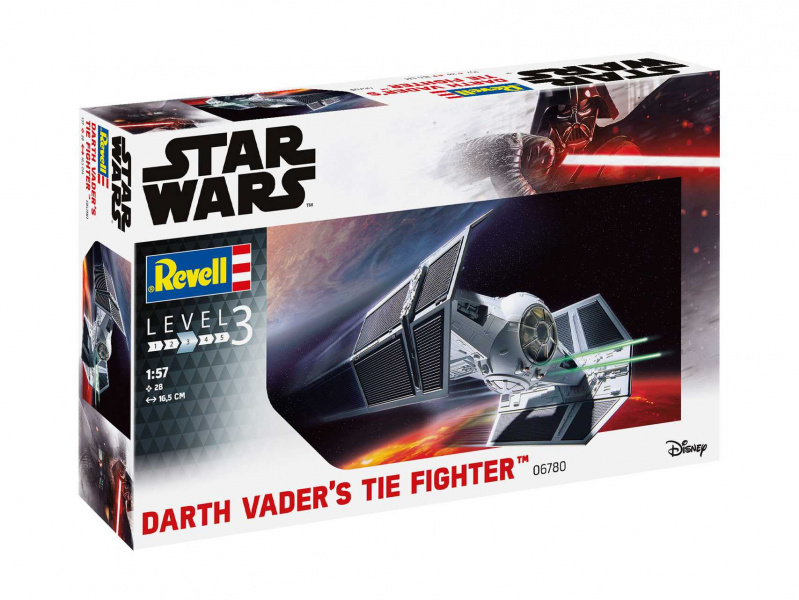 Darth Vader's TIE Fighter (1:57) Revell 06780 - Darth Vader's TIE Fighter