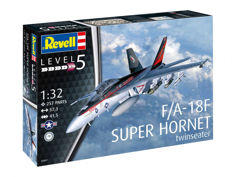 F/A-18F Super Hornet (1:32) Revell 03847 - F/A-18F Super Hornet
