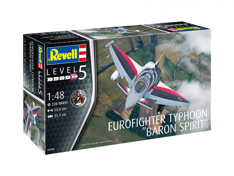 Eurofighter Typhoon "BARON SPIRIT" (1:48) Revell 03848 - Eurofighter Typhoon "BARON SPIRIT"