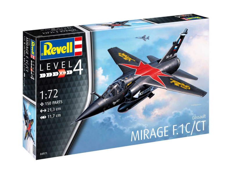 Mirage F.1C/CT (1:72) Revell 04971 - Mirage F.1C/CT