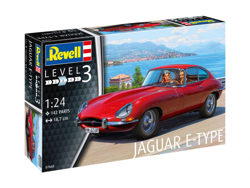 Jaguar E-Type (Coupé) (1:24) Revell 07668 - Jaguar E-Type (Coupé)