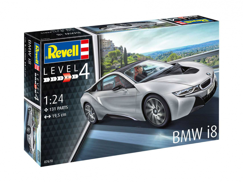 BMW i8 (1:24) Revell 07670 - BMW i8