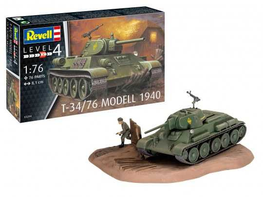 T-34/76 Modell 1940 (1:76) Revell 03294 - T-34/76 Modell 1940