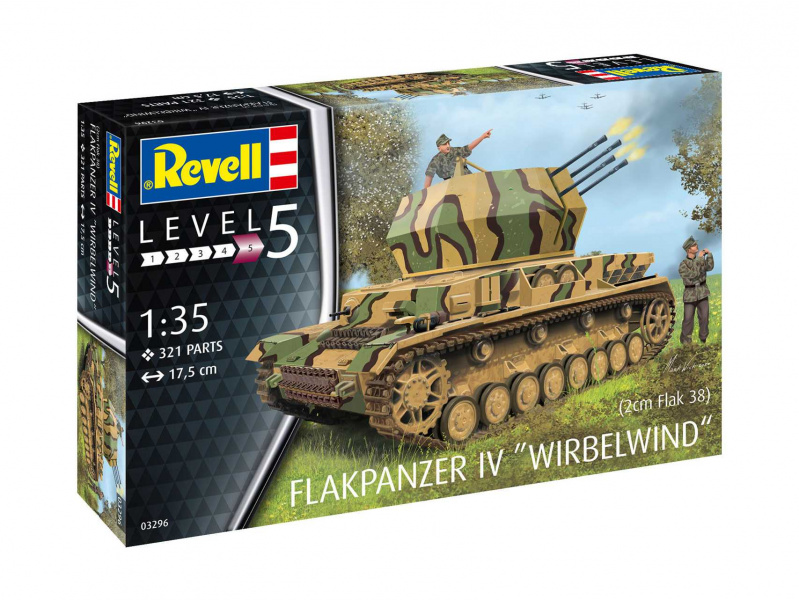 Flakpanzer IV Wirbelwind (1:35) Revell 03296 - Flakpanzer IV Wirbelwind