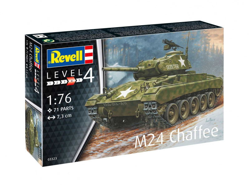 M24 Chaffee (1:76) Revell 03323 - M24 Chaffee