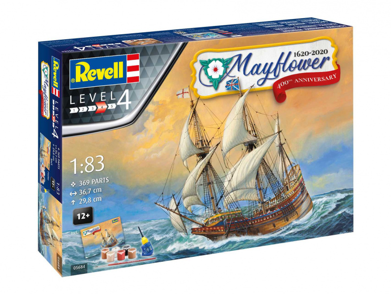 Mayflower 400th Anniversary (1:83) Revell 05684 - Mayflower 400th Anniversary