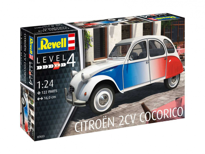 Citroen 2 CV "Coccorico" (1:24) Revell 67653 - Citroen 2 CV "Coccorico"