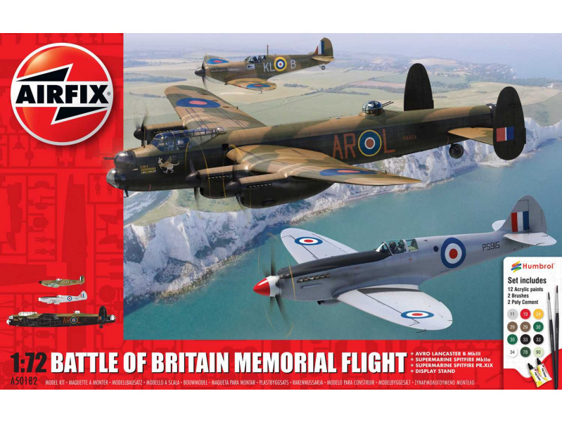 Battle of Britain Memorial Flight (1:72) Airfix A50182 - Battle of Britain Memorial Flight