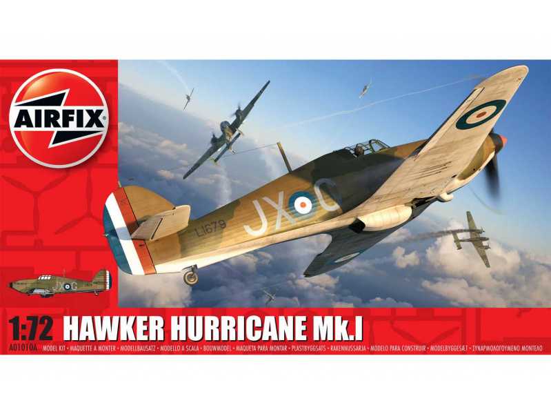 Hawker Hurricane Mk.I (1:72) Airfix A01010A - Hawker Hurricane Mk.I