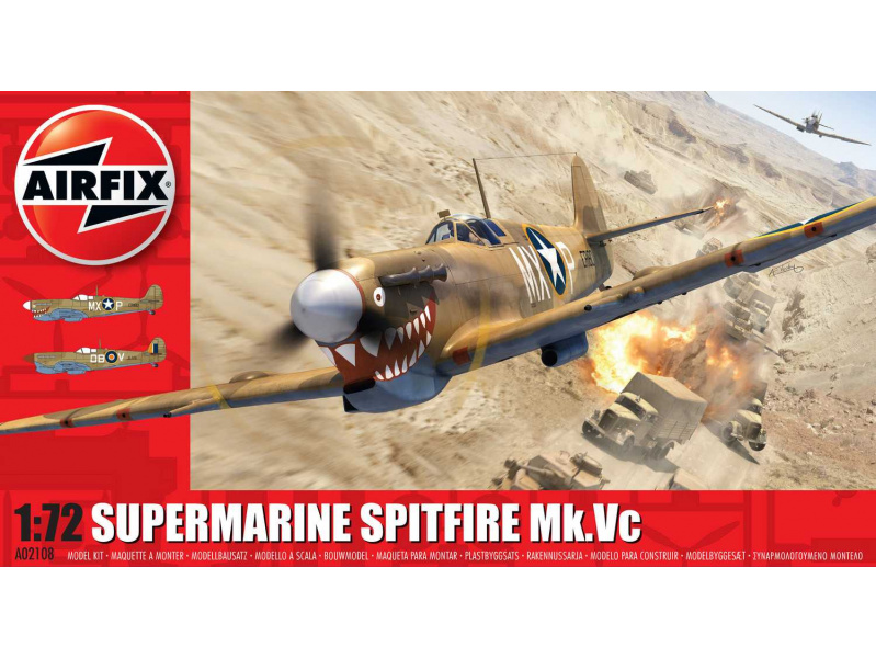 Supermarine Spitfire Mk.Vc (1:72) Airfix A02108 - Supermarine Spitfire Mk.Vc