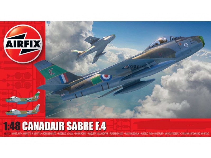 Canadair Sabre F.4 (1:48) Airfix A08109 - Canadair Sabre F.4