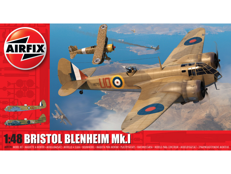 Bristol Blenheim Mk.1 (1:48) Airfix A09190 - Bristol Blenheim Mk.1