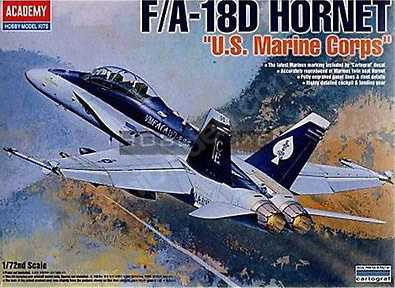 F/A 18D HORNET "US MARINES" (1:72) Academy 12422 - F/A 18D HORNET "US MARINES"
