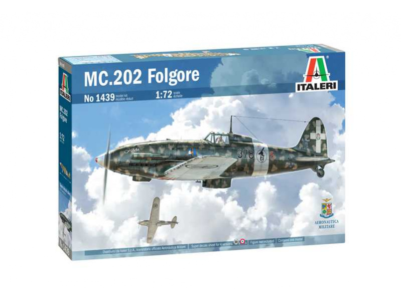 MC 202 Folgore (1:72) Italeri 1439 - MC 202 Folgore