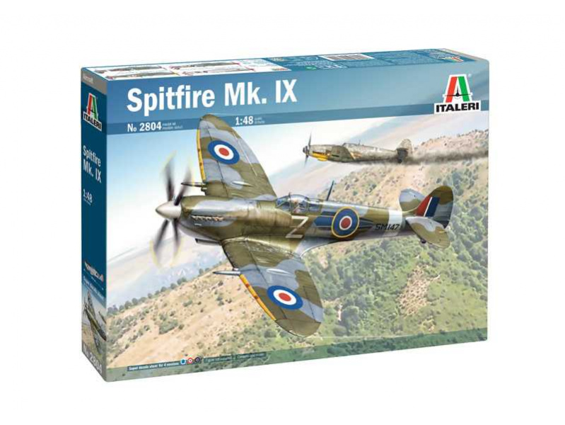 Spitfire MK.IX (1:48) Italeri 2804 - Spitfire MK.IX