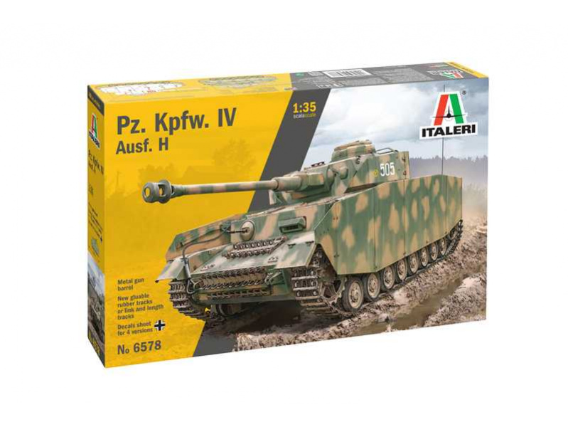 Pz. Kpfw. IV Ausf. H (1:35) Italeri 6578 - Pz. Kpfw. IV Ausf. H