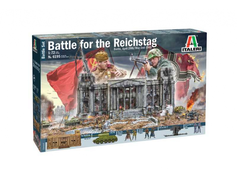 Berlin 1945: Battle for the Reichstag (1:72) Italeri 6195 - Berlin 1945: Battle for the Reichstag