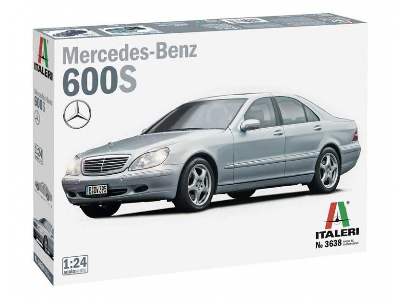 Mercedes Benz 600S (1:24) Italeri 3638 - Mercedes Benz 600S