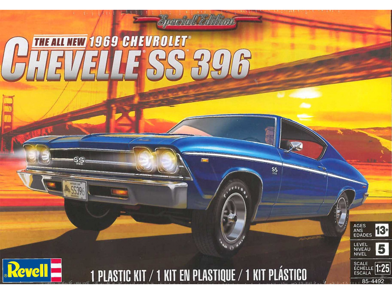 '69 Chevelle® SS™ 396 (1:25) Monogram 4492 - '69 Chevelle® SS™ 396