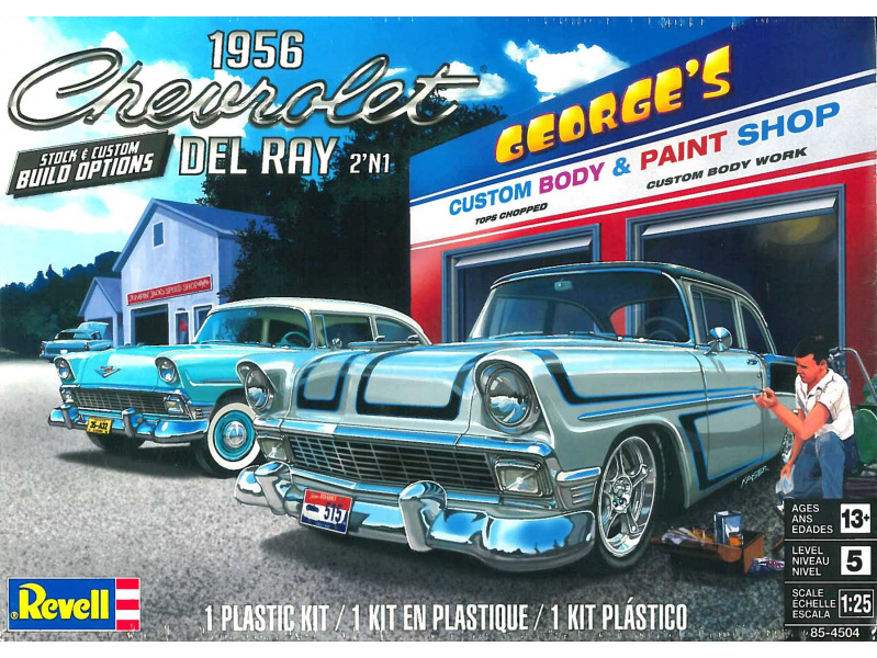 '56 Chevy Del Ray (1:25) Monogram 4504 - '56 Chevy Del Ray