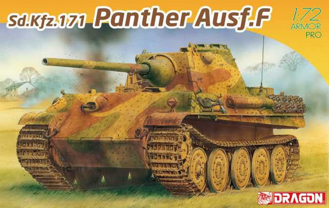 Sd.Kfz.171 Panther Ausf.F (1:72) Dragon 7647 - Sd.Kfz.171 Panther Ausf.F