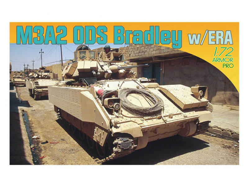 M3A2 ODS Bradley w/ERA (1:72) Dragon 7416 - M3A2 ODS Bradley w/ERA