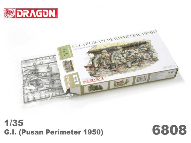 G.I. (PUSAN PERIMETER 1950) (1:35) Dragon 6808 - G.I. (PUSAN PERIMETER 1950)