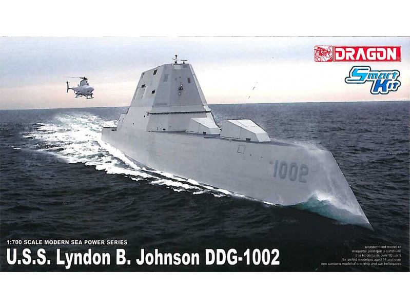 U.S.S. Lyndon B. Johnson (DDG-1002) (1:700) Dragon 7148 - U.S.S. Lyndon B. Johnson (DDG-1002)