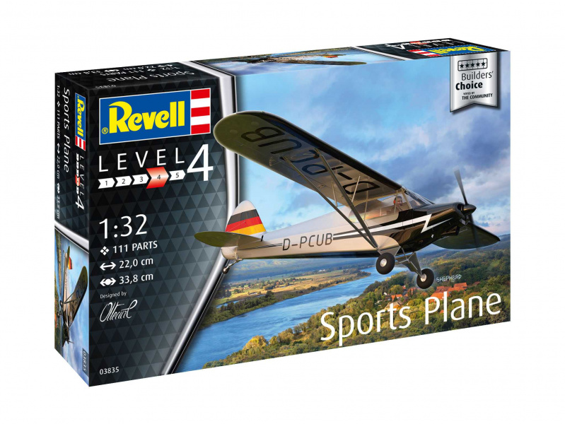 Builders Choice Sports Plane (1:32) Revell 03835 - Builders Choice Sports Plane