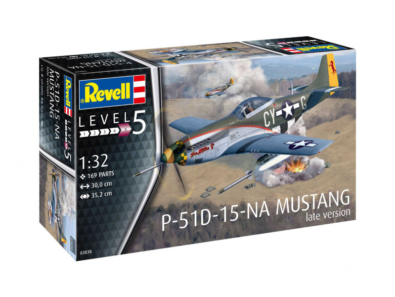 P-51 D Mustang (late version) (1:32) Revell 03838 - P-51 D Mustang (late version)