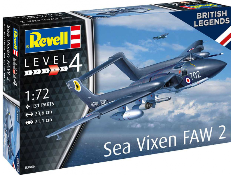 Sea Vixen FAW 2 "70th Anniversary" (1:72) Revell 03866 - Sea Vixen FAW 2 "70th Anniversary"