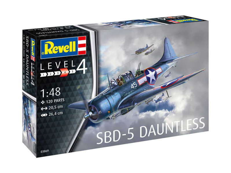 SBD-5 Dauntless Navyfighter (1:48) Revell 03869 - SBD-5 Dauntless Navyfighter