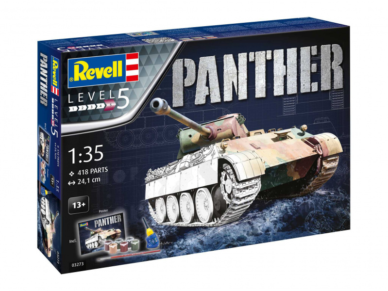 Panther Ausf. D (1:35) Revell 03273 - Panther Ausf. D