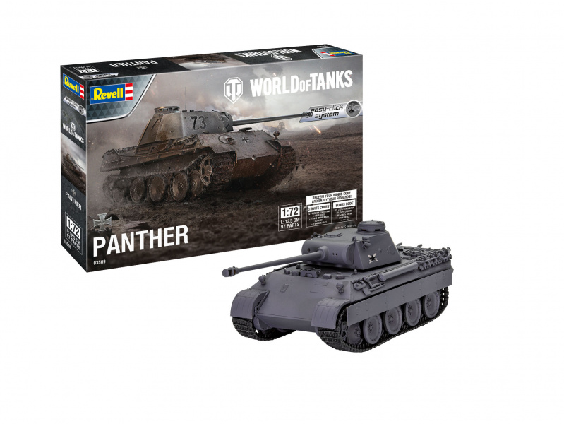 Panther Ausf. D (1:72) Revell 03509 - Panther Ausf. D