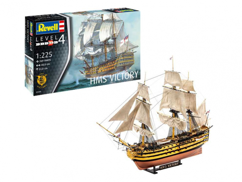 HMS Victory (1:225) Revell 65408 - HMS Victory