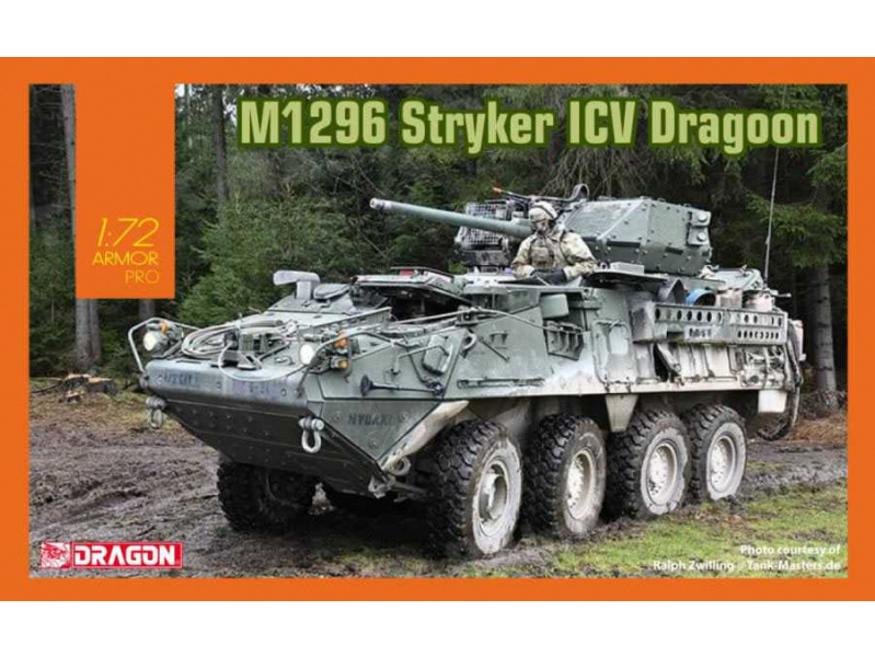 M1296 Stryker ICV Dragoon (1:72) Dragon 7686 - M1296 Stryker ICV Dragoon