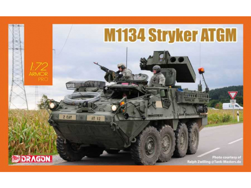 M1134 Stryker ATGM (1:72) Dragon 7685 - M1134 Stryker ATGM