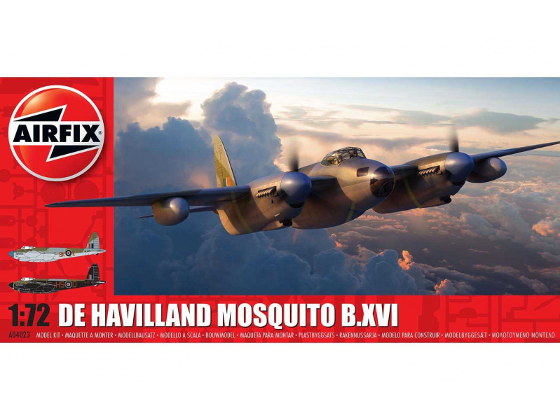 de Havilland Mosquito B.XVI (1:72) Airfix A04023 - de Havilland Mosquito B.XVI