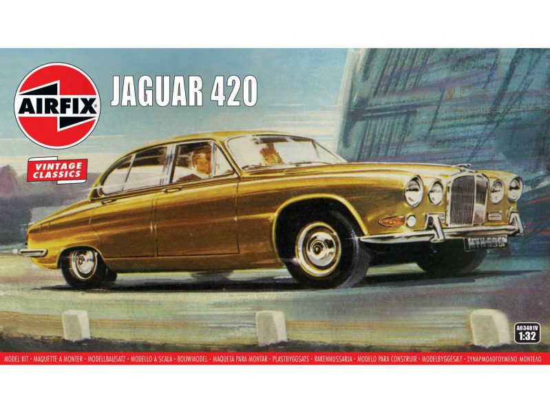 Jaguar 420 (1:32) Airfix A03401V - Jaguar 420