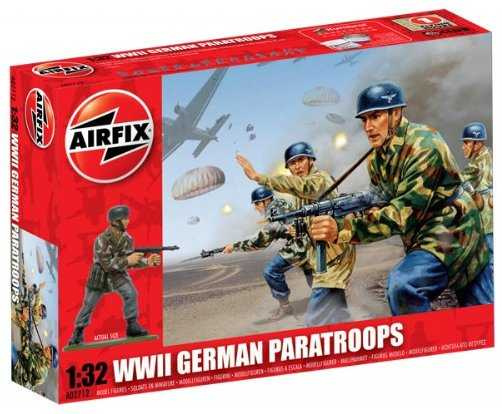 WWII German Paratroops (1:32) Airfix A02712V - WWII German Paratroops